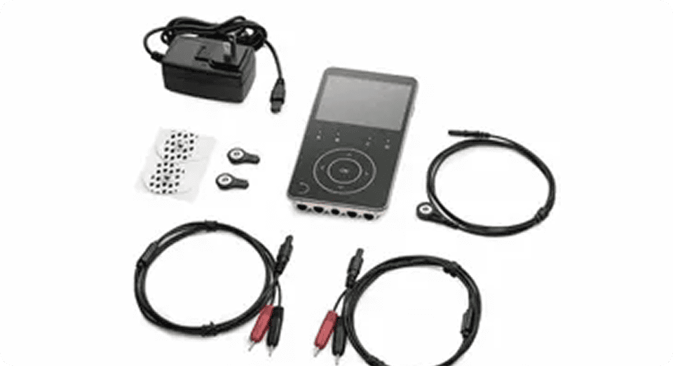 Electronic device with cables and accessories